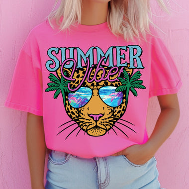 Summer Vibes Jaguar Wholesale Tee