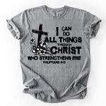 I Can Do All Things Through Christ DTF Transfer