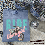 Ride Like a Girl DTF Transfer (KD)