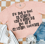 Sarcastic Comment DTF Transfer