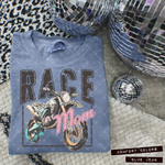 Race Mom DTF Transfer (KD)