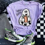 Spooky Season Ghost Pumpkin DTF Transfer (SWD)