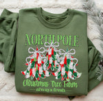 North Pole Green DTF Transfer