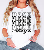 Race Day Screen Print Transfer T82