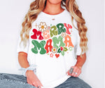 Merry Mama Screen Print High Heat Transfer K29