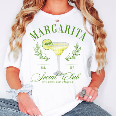 Margarita Social Club Screen Print Transfer U51