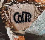Funky Doodle Mascot Colts DTF Transfer