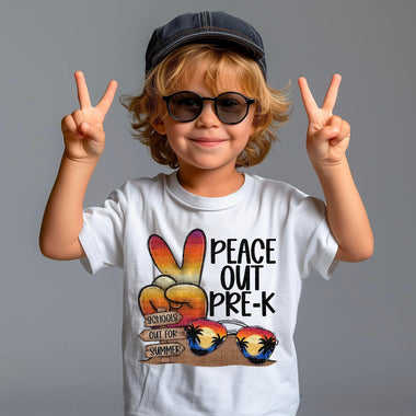 Peace out Pre-K DTF Transfer