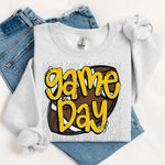 Game Day Football Yellow DTF Transfer (SWD)