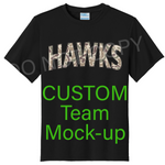 CUSTOM Team Camo Mock-up NO TRANSFER INCLUDED