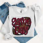Game Day Football Maroon DTF Transfer (SWD)