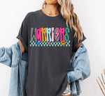 Warriors Mix Print Preppy Mascot DTF Transfer