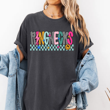 Ringnecks Mix Print Preppy Mascot DTF Transfer