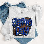 Game Day Football Navy DTF Transfer (SWD)