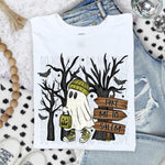 Take Me To Salem Ghost Green DTF Transfer (SWD)