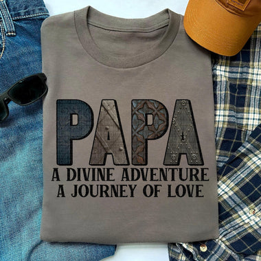 Papa A Divine Adventure DTF Transfer