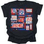 4TH OF JULY COLLAGE DTF Transfer (SCD)