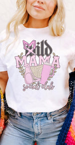 Mild Mama Social Club Pink DTF Transfer