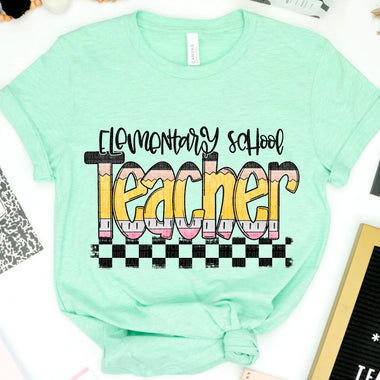 Elementary School Teacher DTF Transfer