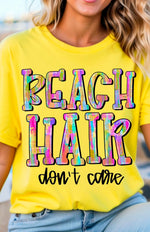 Beach Hair Don’t Care DTF Transfer