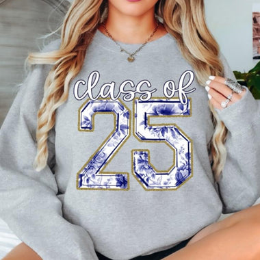Class of ‘25 Navy DTF Transfer