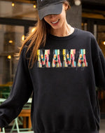 Mama Faux Appliqué DTF Transfer