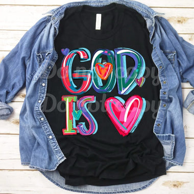 God is Love ❤️ DTF Transfer