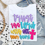 Trust The Lord With All Your Heart DTF Transfer (SWD)