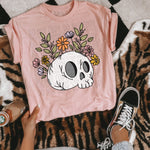 Floral Skeleton DTF Transfer (SWD)