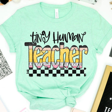 Tiny Human Teacher DTF Transfer