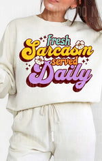 Fresh Sarcasm Served Daily DTF Transfer