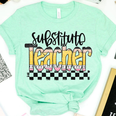 Substitute Teacher DTF Transfer