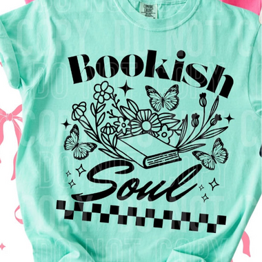 Bookish Soul DTF Transfer