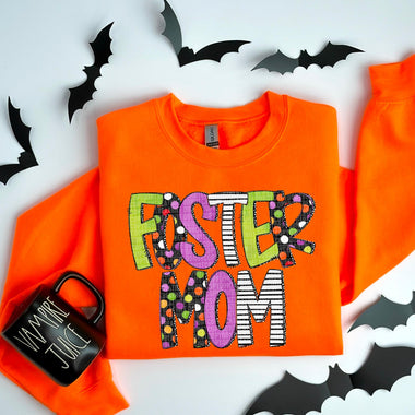 FOSTER MOM Halloween Version DTF Transfer