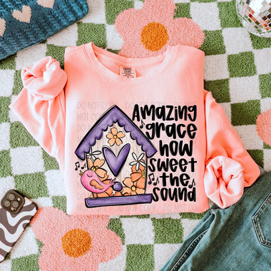 Amazing Grace DTF Transfer