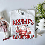 Kringle Candy Shop DTF Transfer