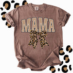 Mama Leopard Bow DTF Transfer
