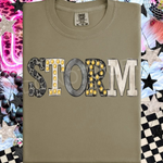Neutral Marquee Mascot Storm DTF Transfer