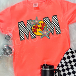 Softball Checker Mom DTF Transfer