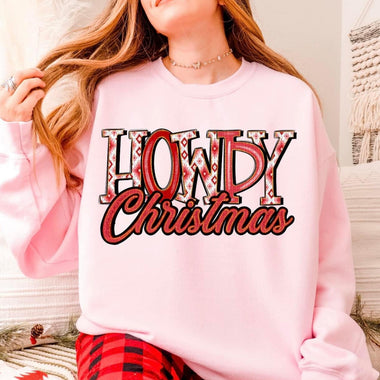 Howdy Christmas DTF Transfer
