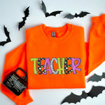 TEACHER Halloween Version DTF Transfer