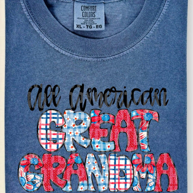 All American Great Grandma  DTF Transfer