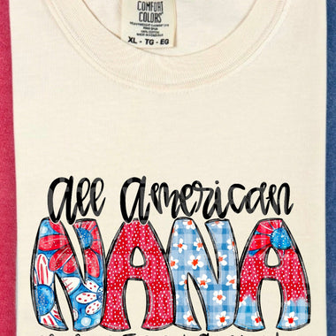 All American Nana DTF Transfer