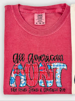All American Aunt  DTF Transfer