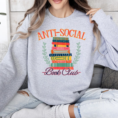 Anti Social Book Club DTF Transfer