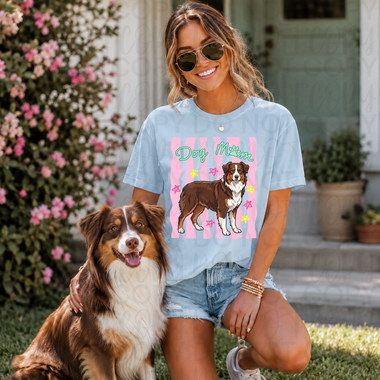 Australian Shepherd Dog Mom DTF Transfer (UAC)