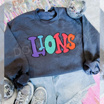 Jumping Jacks Mascots Lions DTF Transfer