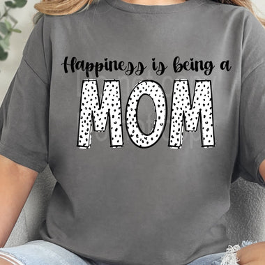 Happiness is being a Mom DTF Transfer