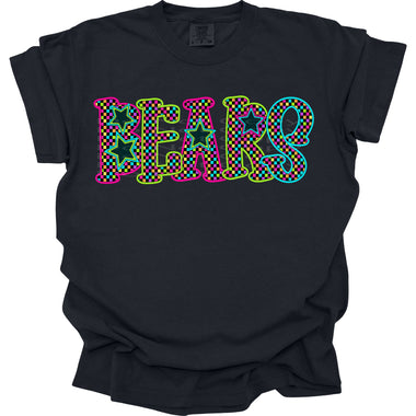 Bears Multi Check Mascot DTF Transfer