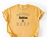 Raising Babies and Beef Single Color Screen P90
